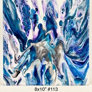 One of a kind abstract art